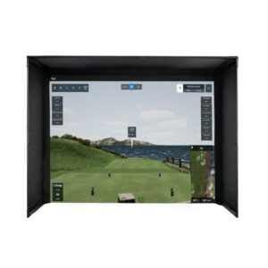 TeQers - Golf Simulator Enclosure with Impact Screen (4.0m Wide)