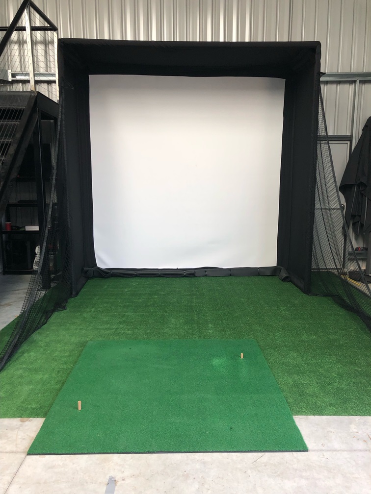 TeQers - Golf Simulator Enclosure with Impact Screen (4.0m Wide) - Image 2
